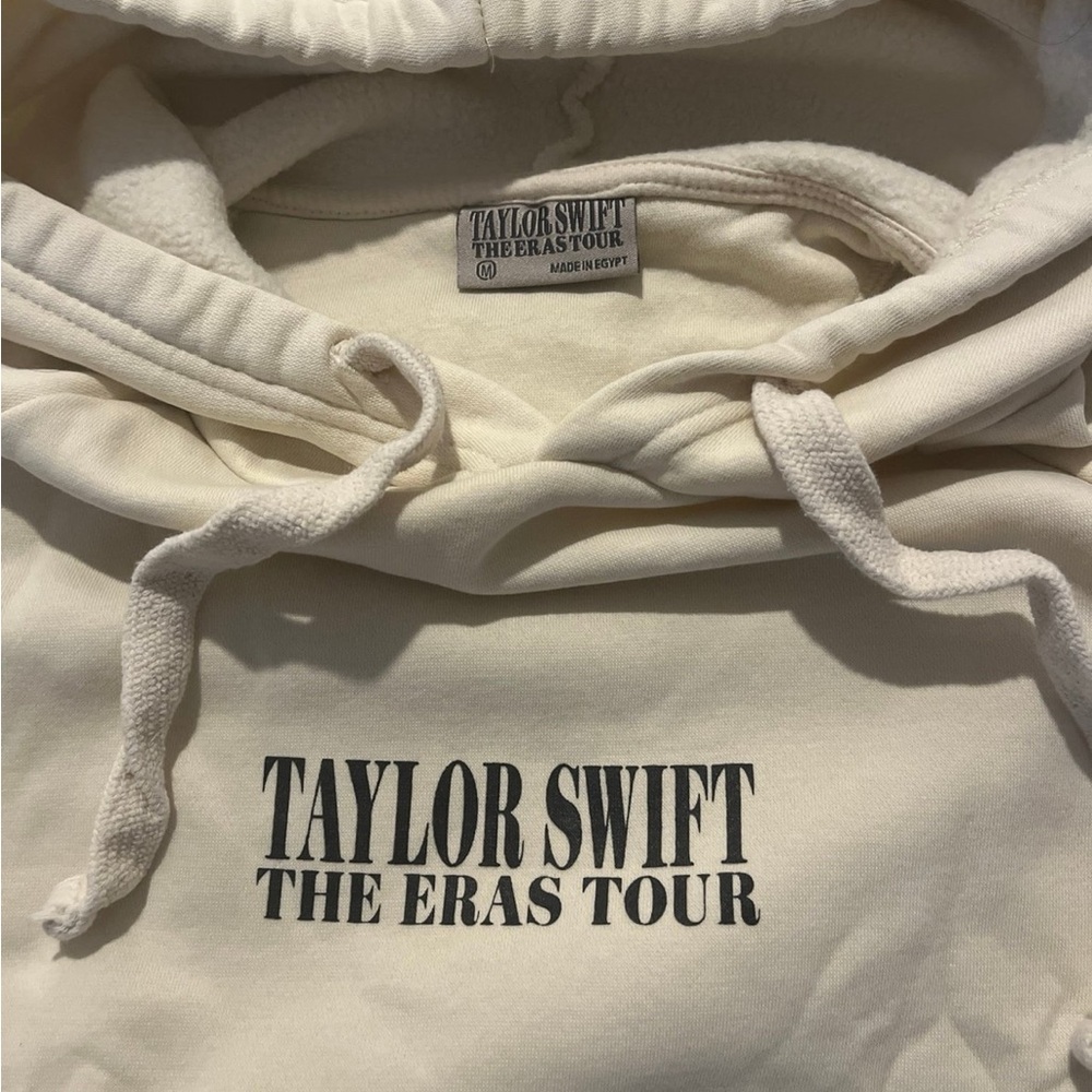 Taylor Swift The Eras Tour Cream Hoodie